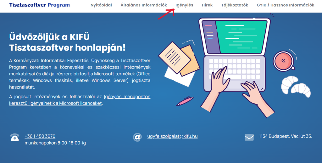 Tanulói laptopok